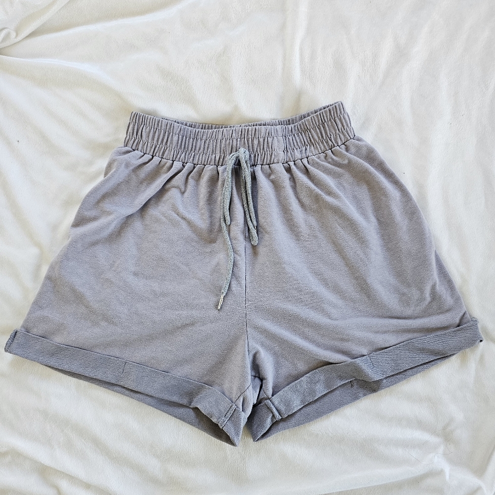 Gray Sweat Shorts